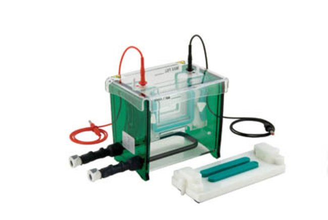 Mini dual vertical Gel unit with cooling system